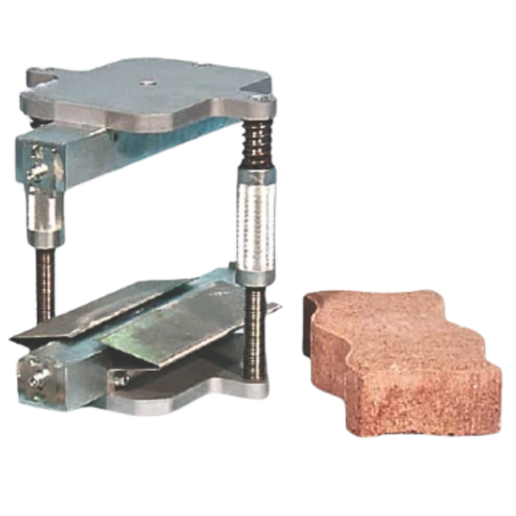 Splitting tensile device for cubes and block pavers - concrete test