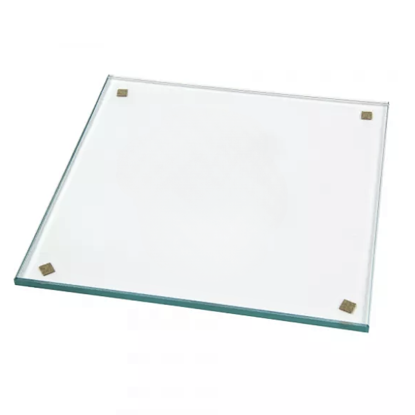 Plaque en verre 200x190x6 mm