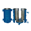 Cast easy iron split cylinder moulds 16X32 cm -  concrete