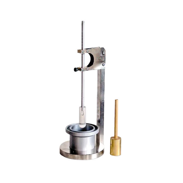 Plunger penetration apparatus - cement mortar