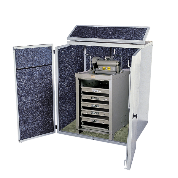 Armoire de sécurité CE pour tamiseuse grande capacité