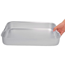 Aluminium tray 420x305x70 mm 