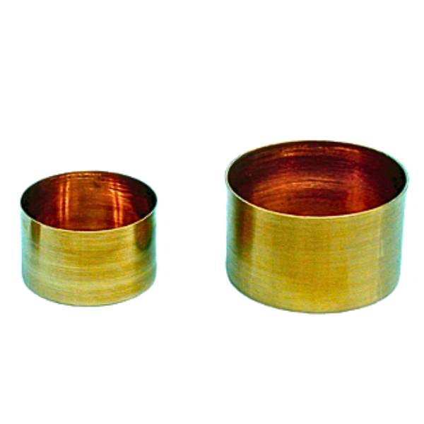 Sample test brass cup