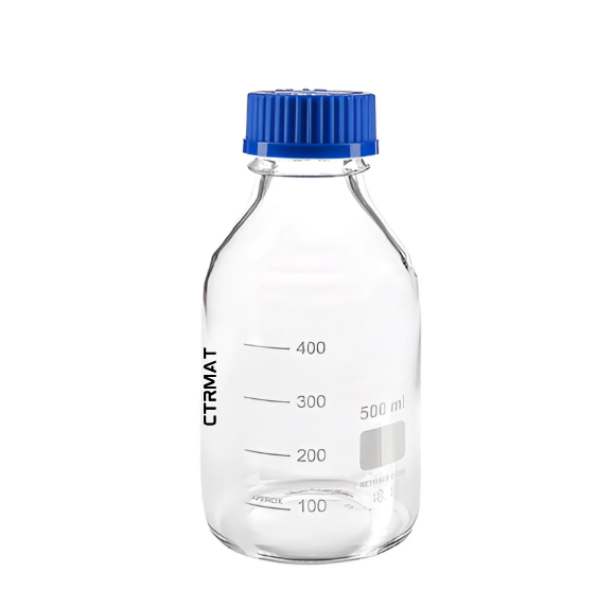 Flacon de laboratoire en verre 500 ml