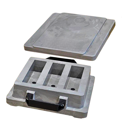 [CTR109] Moule ciment 4x4x16 cm plastique