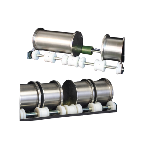 Stainless steel cylinder for Micro deval ø200 mm