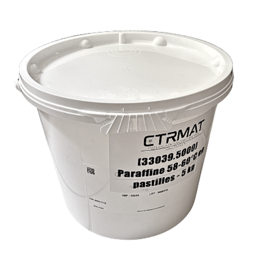 [33039.5000] Paraffine 58-60°C en pastilles - 5 kg