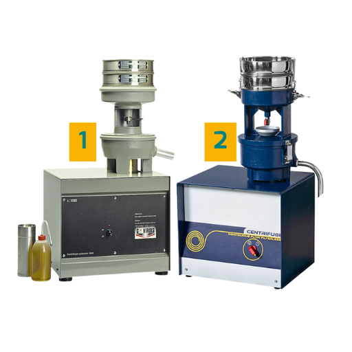 Filterless centrifuge extractor