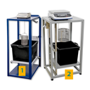 Bâti de pesée hydrostatique - poids spécifique