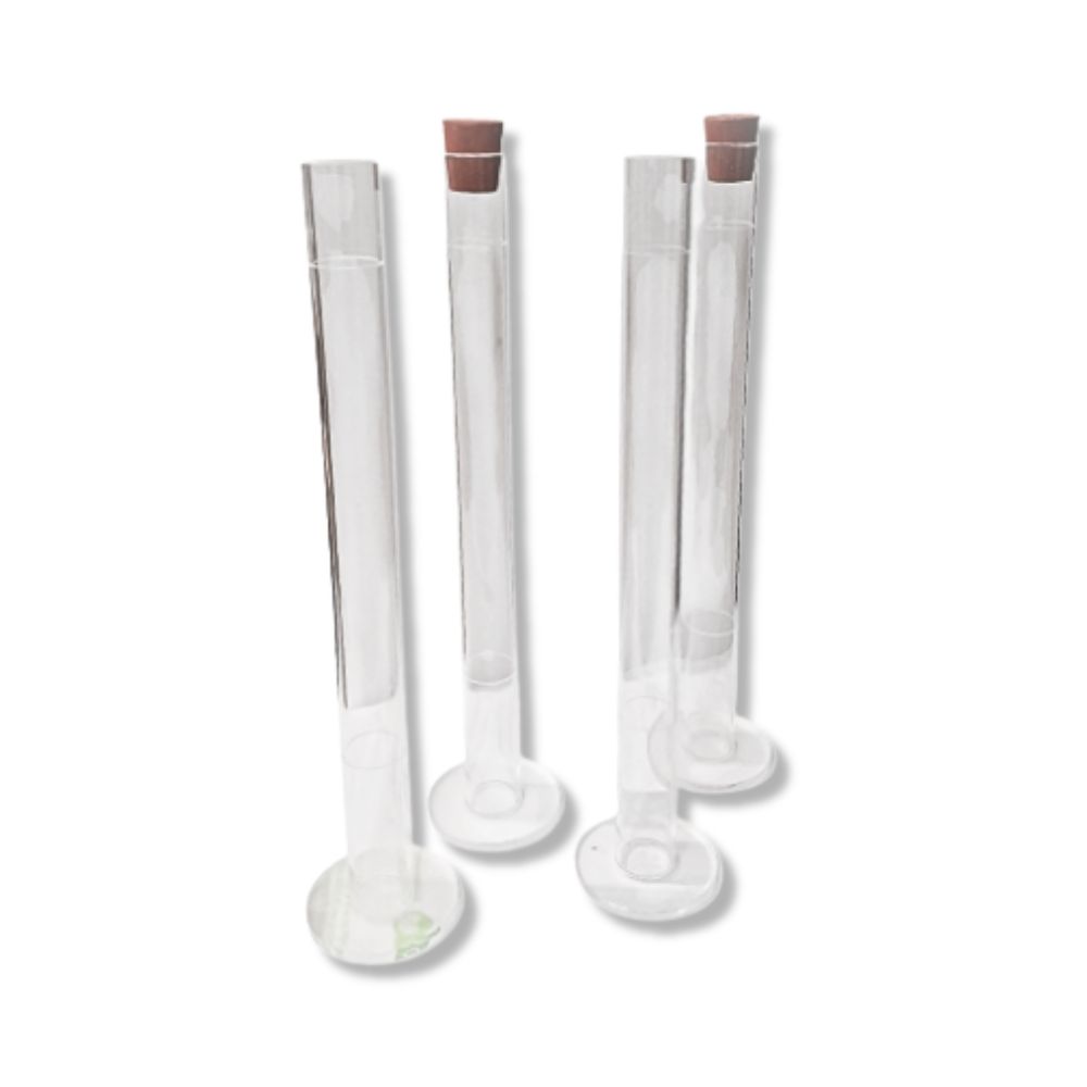Éprouvette Plexiglas pour Équivalent de Sable (ES) - NF EN 933-8