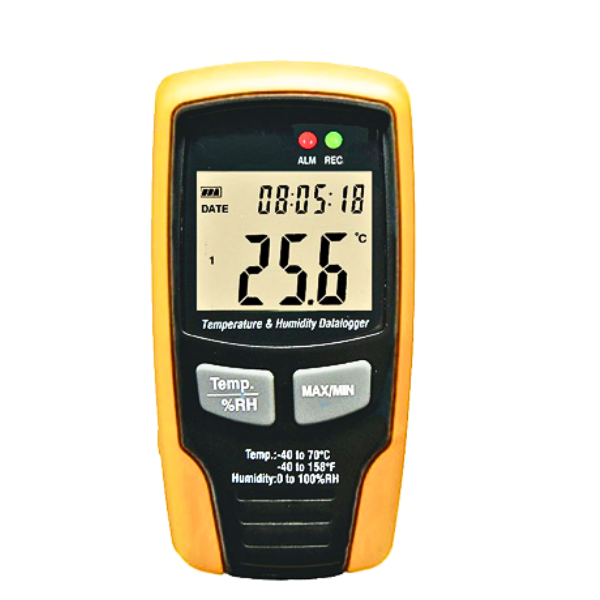 Digital thermometer hygrometer recorder -40 +70°C 