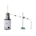 Appareil de distillation des bitumes fluidifiés et fluxés (fractionnée)