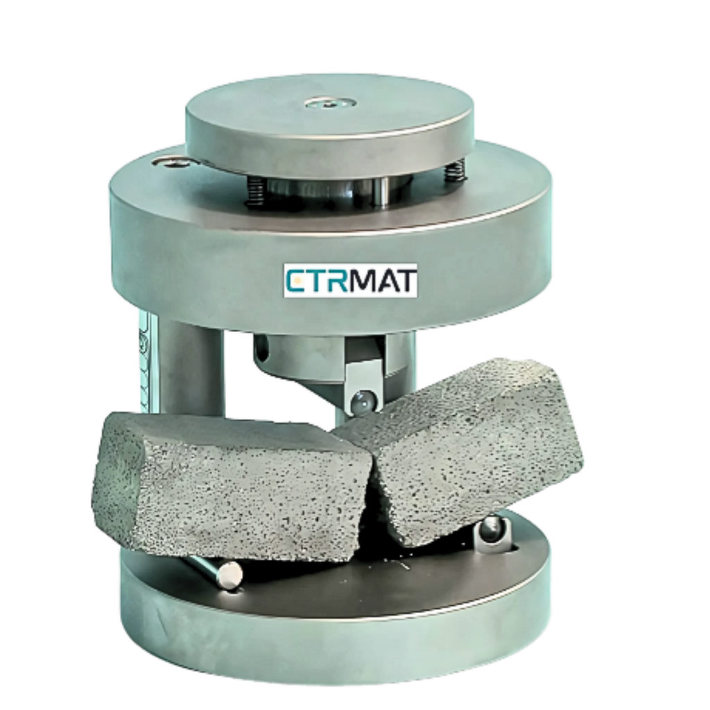 Flexure device for mortar prisms 4x4x16 cm - EN standards