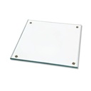 Plaque en Verre 200x190x6 mm pour Moule 4x4x16 cm