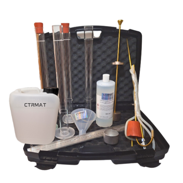 Sand equivalent set test granulat