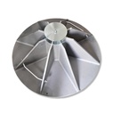 Plaque Nervurée Fonte Aluminium Ø 600 mm | Essai à la Plaque