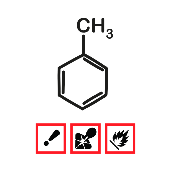  Pure toluene > 99% 1 litre