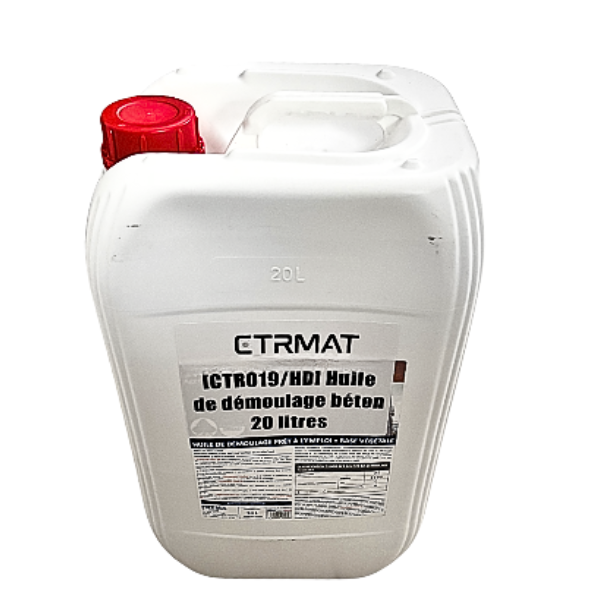 Huile de Démoulage Béton 20 litres 