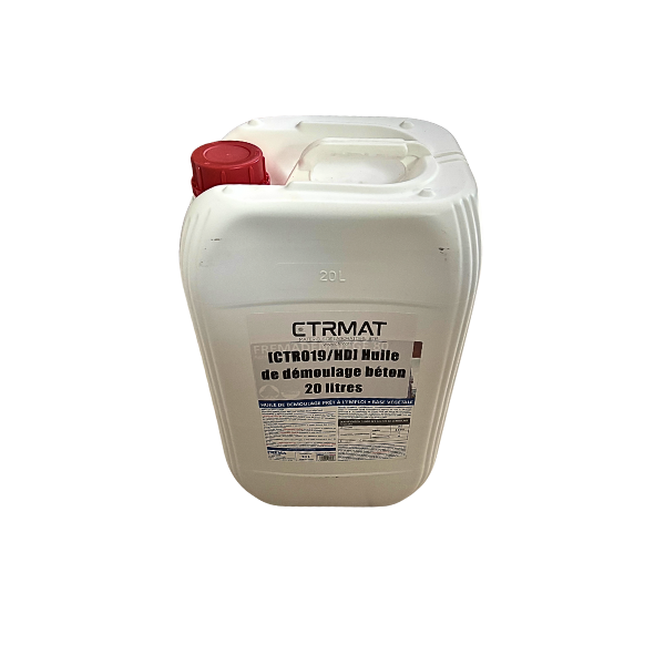 Huile de démoulage béton 20 litres 