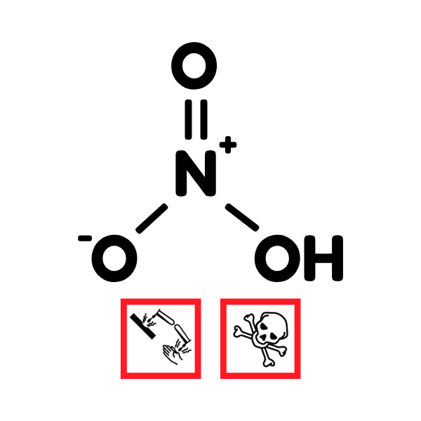 Acide nitrique 60% - 1 litre