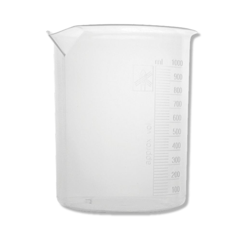  Bécher plastique Polypropylène PP