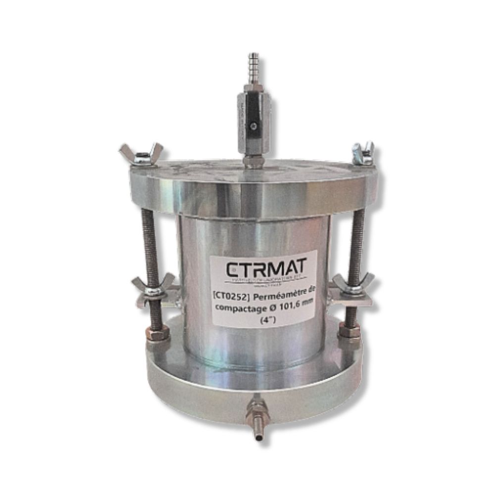 Soil compaction permeameter 