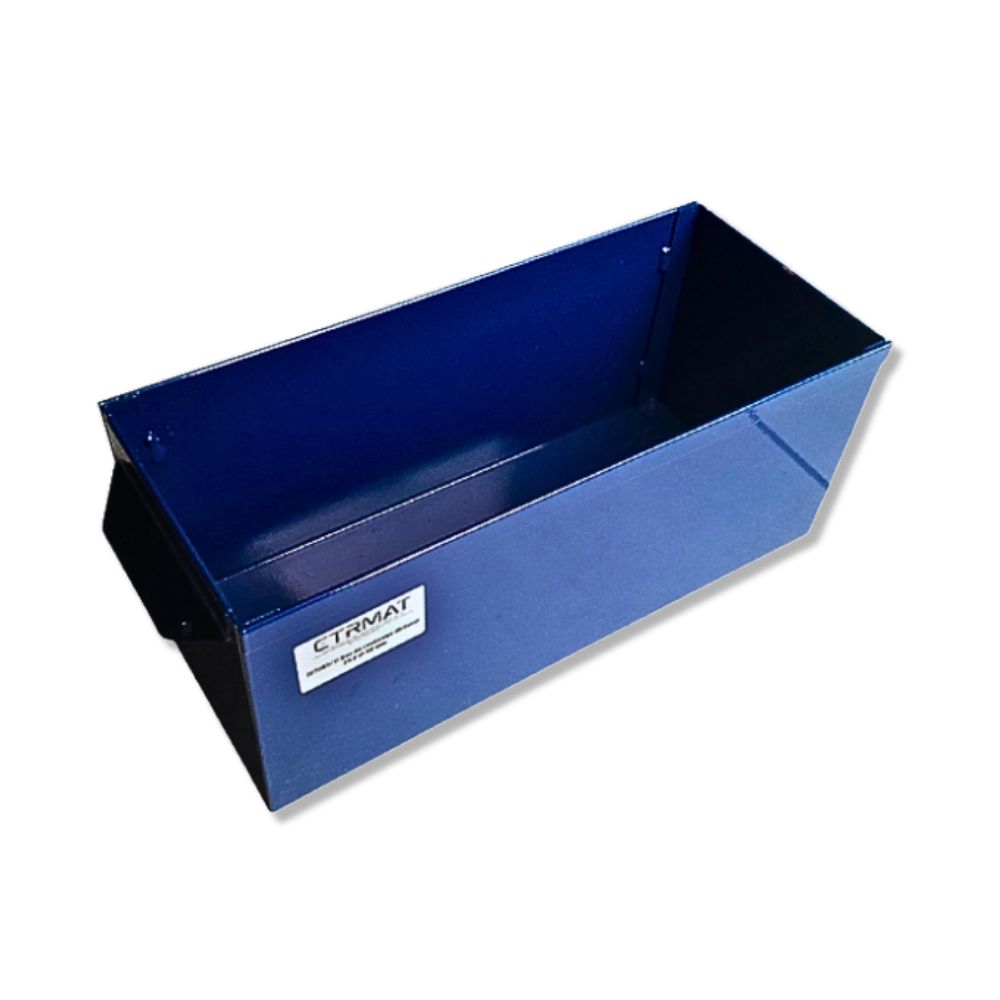 Additional tray for sample splitter riffle boxes - Sampling