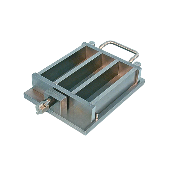 Steel cement mould 4x4x16 cm