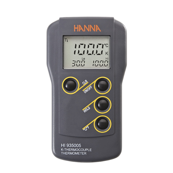 K-type Thermocouple Thermometer -50/1350 °C, 1 input