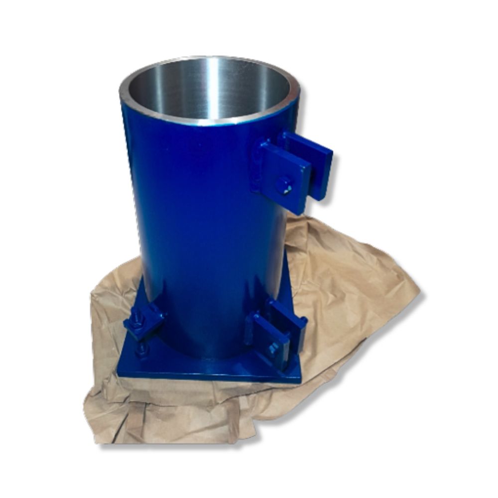 16x32 cm Cylindrical Steel Mould | Screw-On Assembly