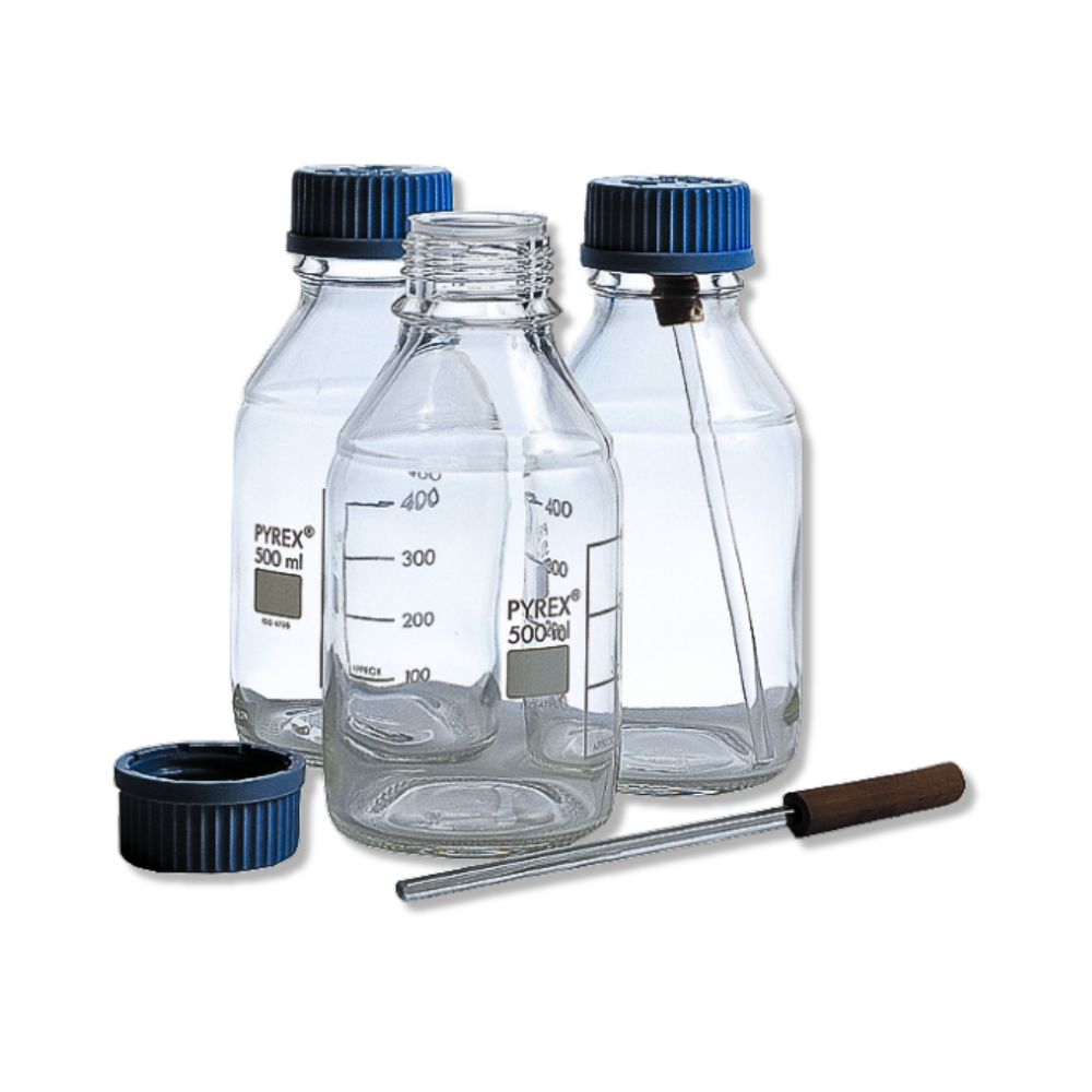 Laboratory test Glass bottle 