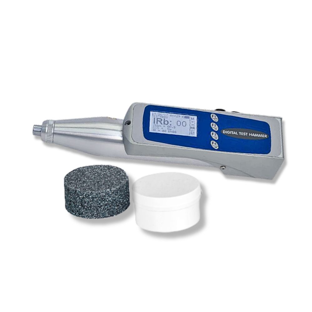 Digital concrete test hammer