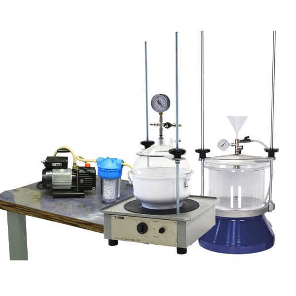 Kit for specific gravity of uncompacted bituminous paving mixtures (Rice Test) 