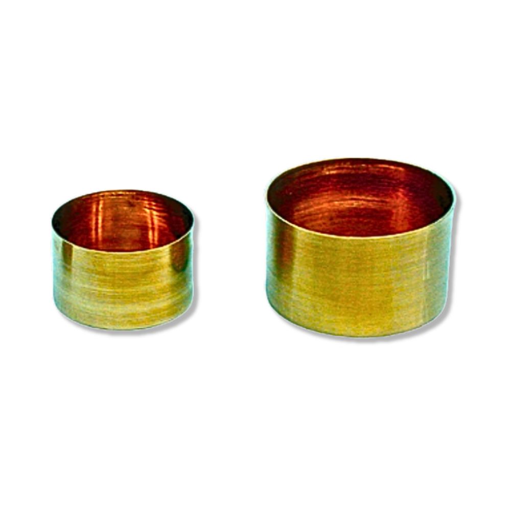 Sample test brass cup