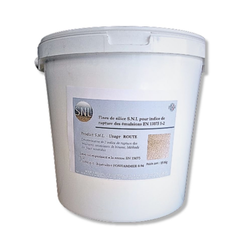 Silice de référence 25 kg - Indice de rupture 