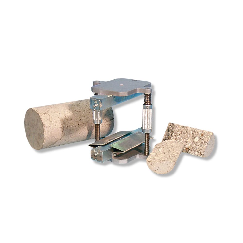 Dispositif de fendage éprouvettes cylindriques béton10x20 cm à 16x32 cm 