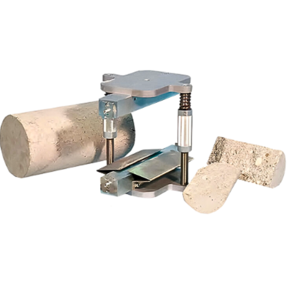 Dispositif de fendage éprouvettes cylindriques béton10x20 cm à 16x32 cm 