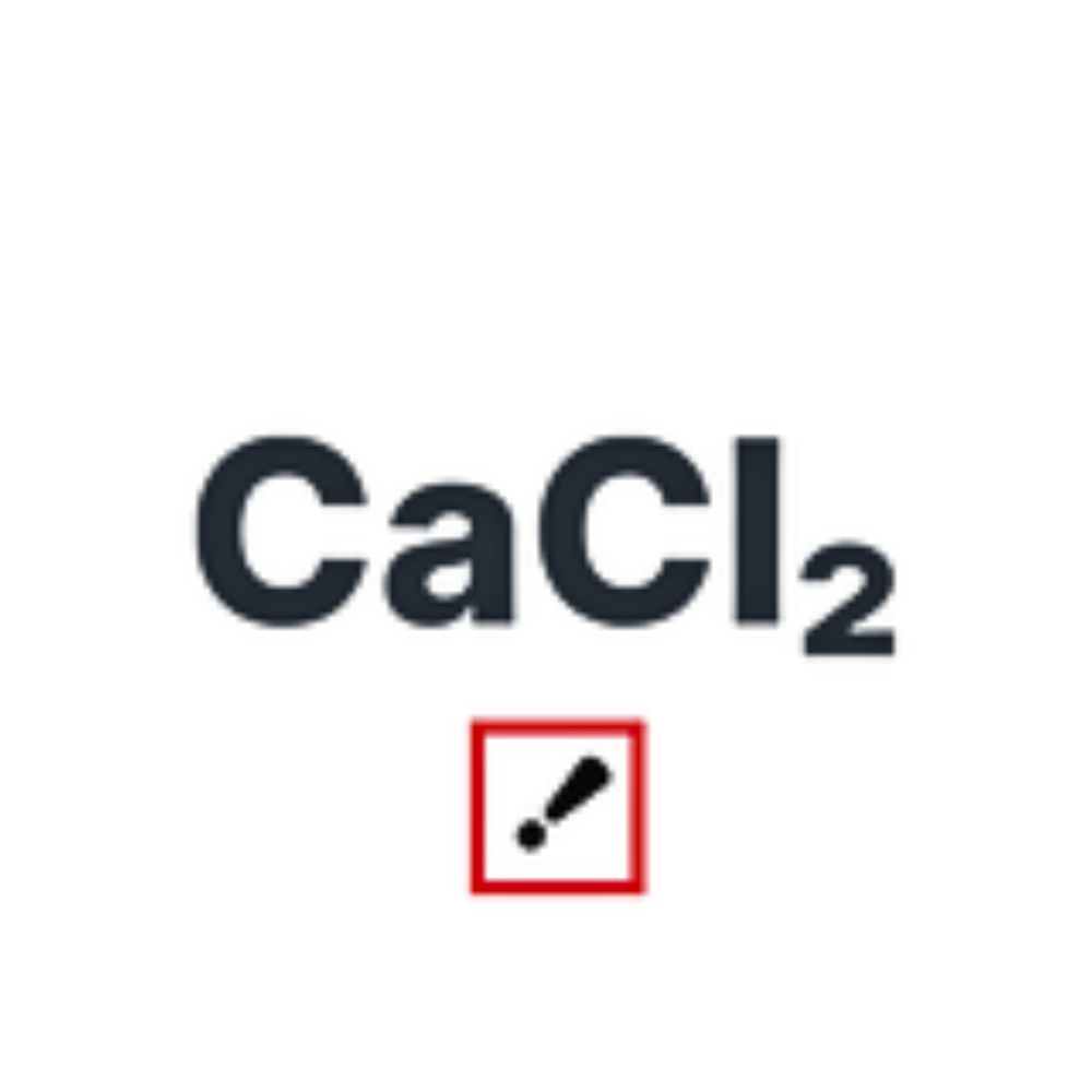 Calcium chlorure anhydre en poudre 96 % - 100 g