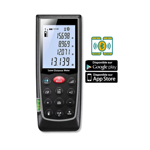 [CTR5586] Télémètre Laser 150 m | Bluetooth & Appli Smartphone
