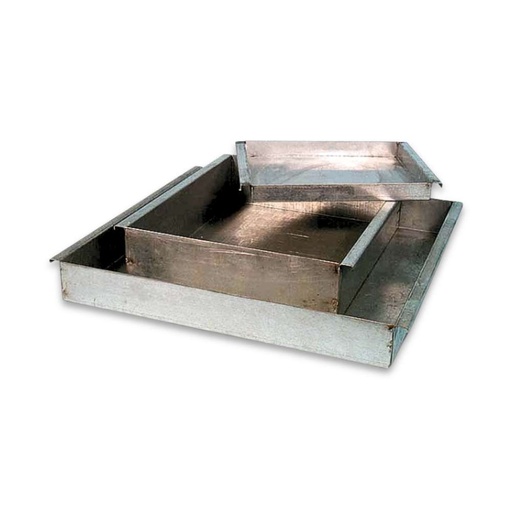 Metal sheet drying tray