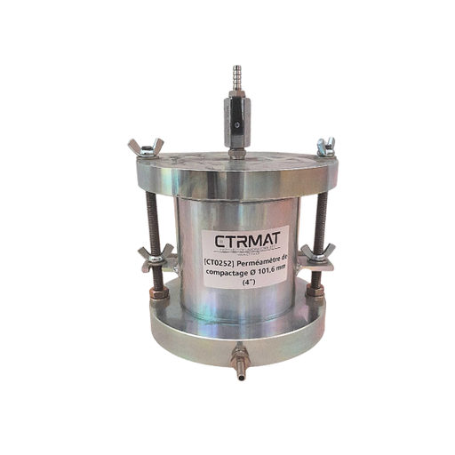 [CT0252] Perméamètre de compactage en acier Ø 101,6 mm (4”) - sol 