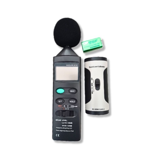 [CT0U130/SC] Class 2 Digital Sound Level Meter with Acoustic Calibrator