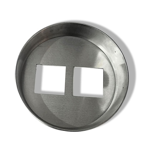 250 mm Ø Sieve, Perforated Sheet Metal | ISO 3310-2