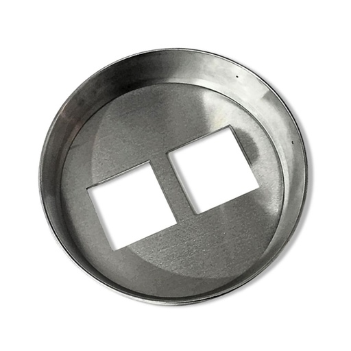 250 mm Ø Sieve, Perforated Sheet Metal | ISO 3310-2
