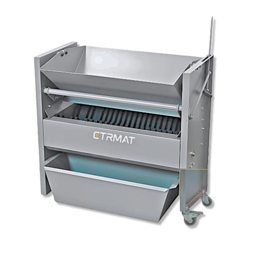 [CTR430] Aggregates large sample splitter with rubber wheels