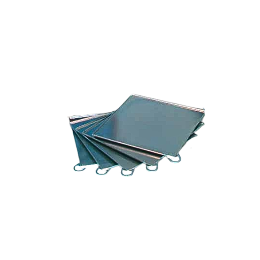 [CT053/1] Metal vialit test plate 20x20 cm