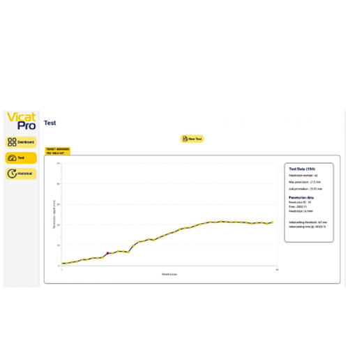 [CTE044/LOG] Logiciel pour appareil Vicat automatique - Vicatronic (Version 1)