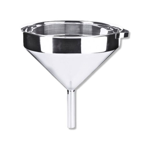 [CT0ENTO/6] 6L Stainless Steel Funnel with Handle - Large Size