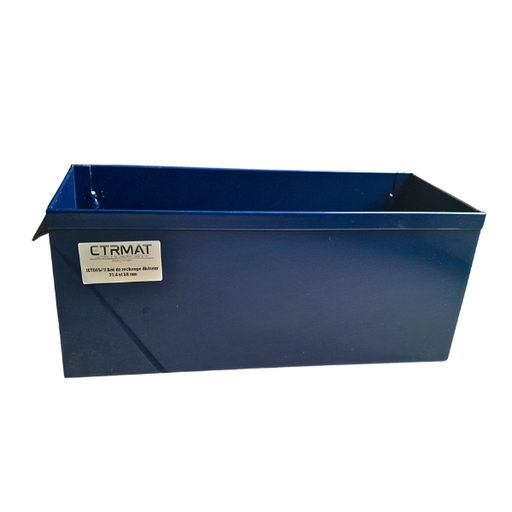 Additional tray for sample splitter riffle boxes