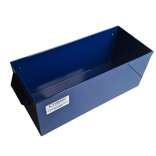 Additional tray for sample splitter riffle boxes